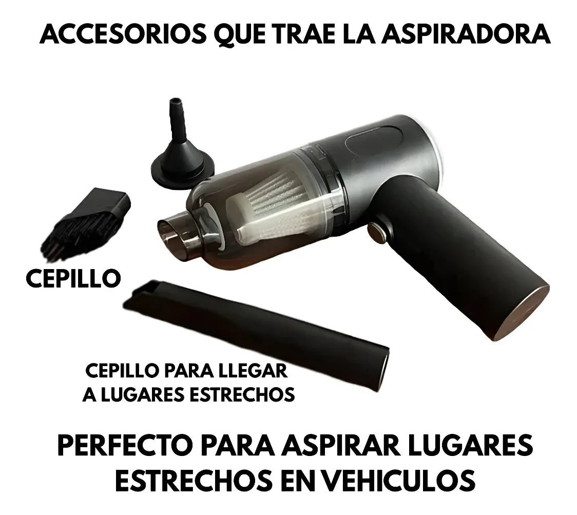 ASPIRADORA PORTATIL RECARGABLE USB F6001/AS-228