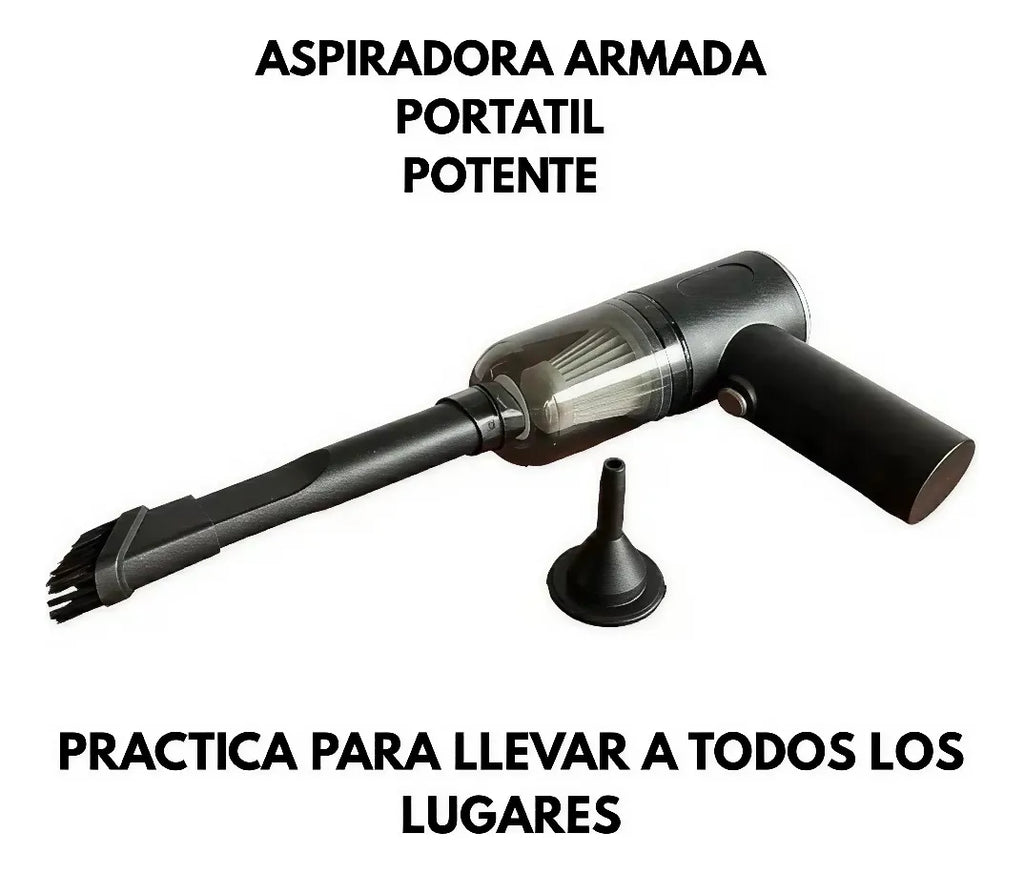 ASPIRADORA PORTATIL RECARGABLE USB F6001/AS-228