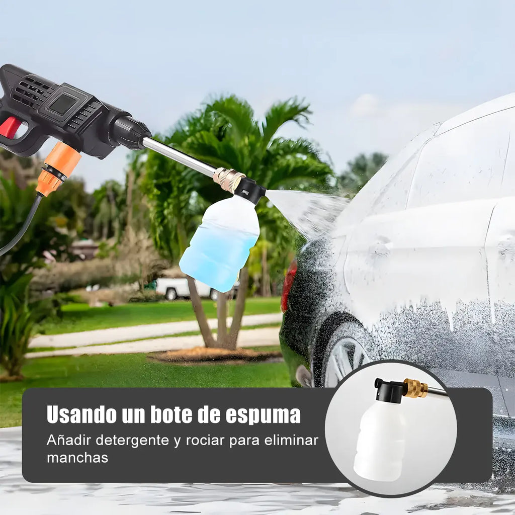 COMBO DETAILING 2 EN 1 (Hidrolavadora Inalámbrica + Aspiradora Portátil)