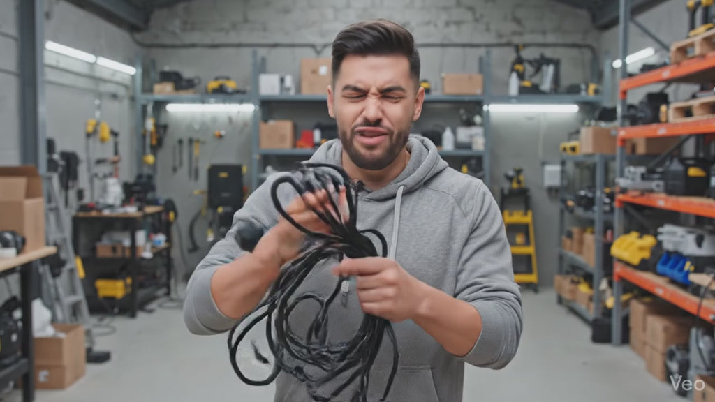 Hidrolavadora recargable MOX MO-LP99 220V 50Hz - Negra